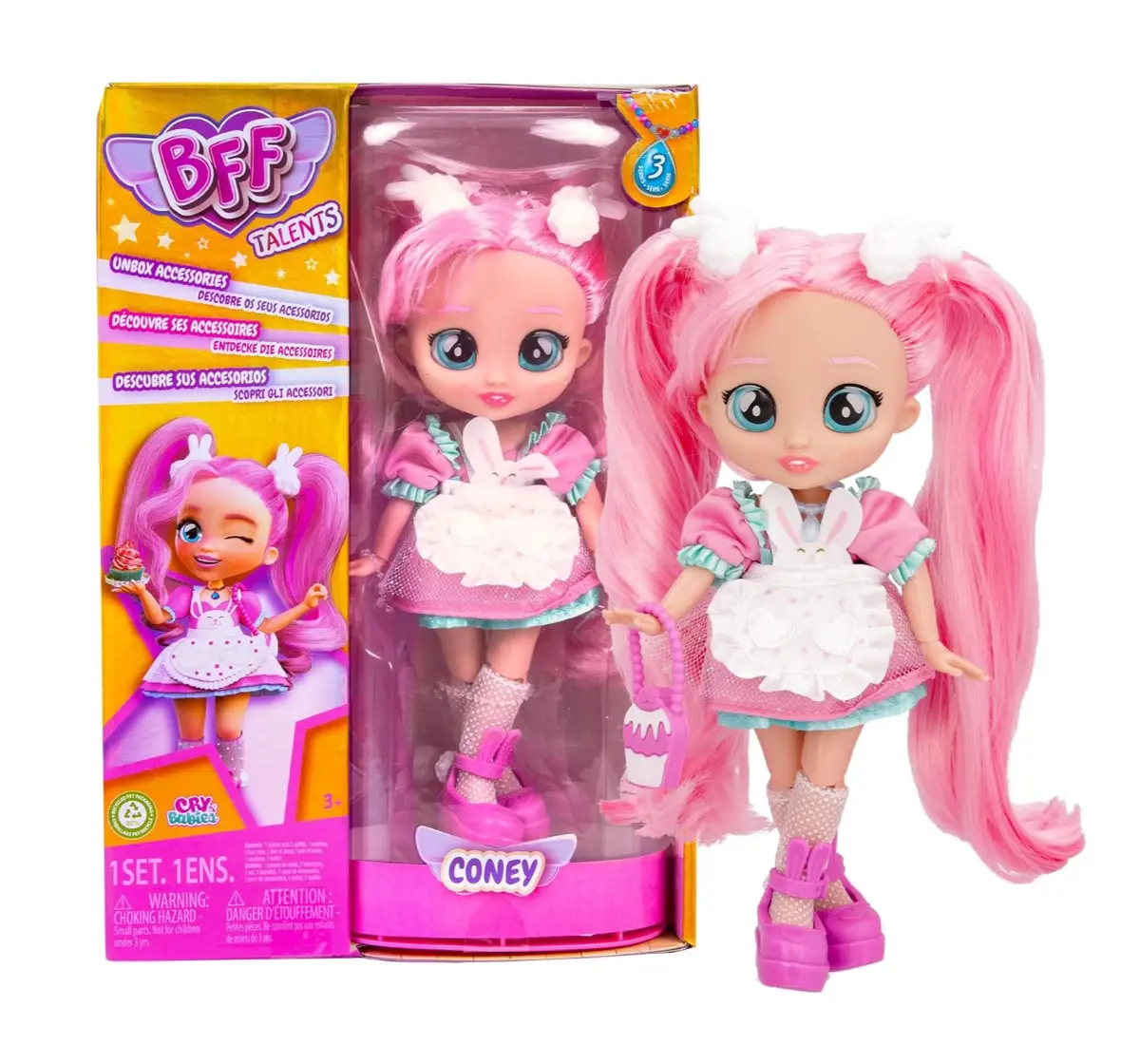 Best Friends Forever Series 3 Coney Fashion Play Doll, 3Y+