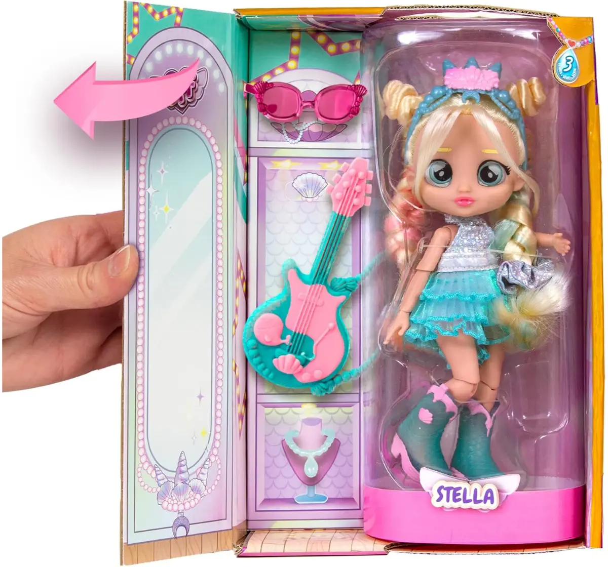 Best Friends Forever Series 3 Stella Fashion Play Doll, 3Y+