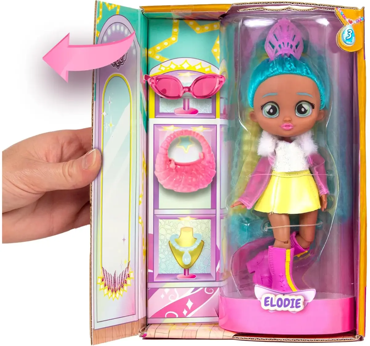 Best Friends Forever Series 3 Elodie Fashion Play Doll, 3Y+