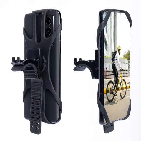 EMotorad Rivet 360 Bicycle Mobile Phone Holder with Silicone Grip, 10Y+