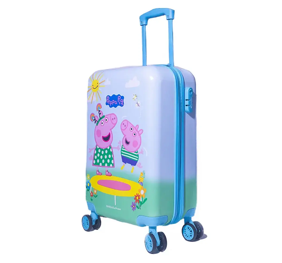 Striders Peppa And George Pig Adventure Luggage Bag, 20 Inches, 3Y+