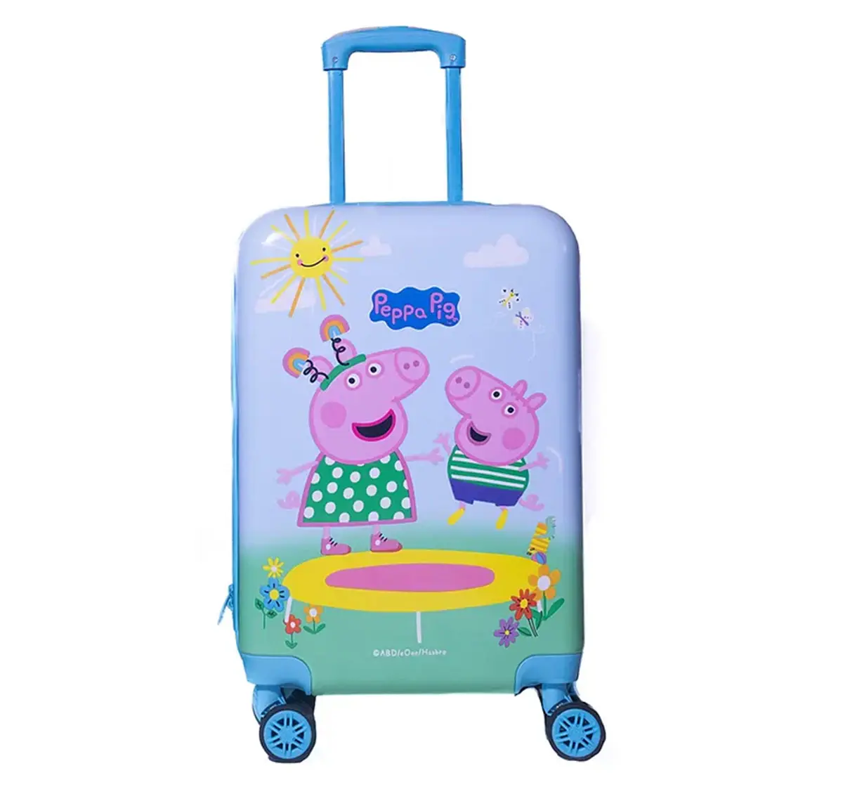 Striders Peppa And George Pig Adventure Luggage Bag, 20 Inches, 3Y+