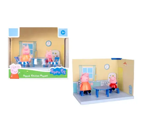Peppa Pig's Kitchen Playset for Kids 3Y+