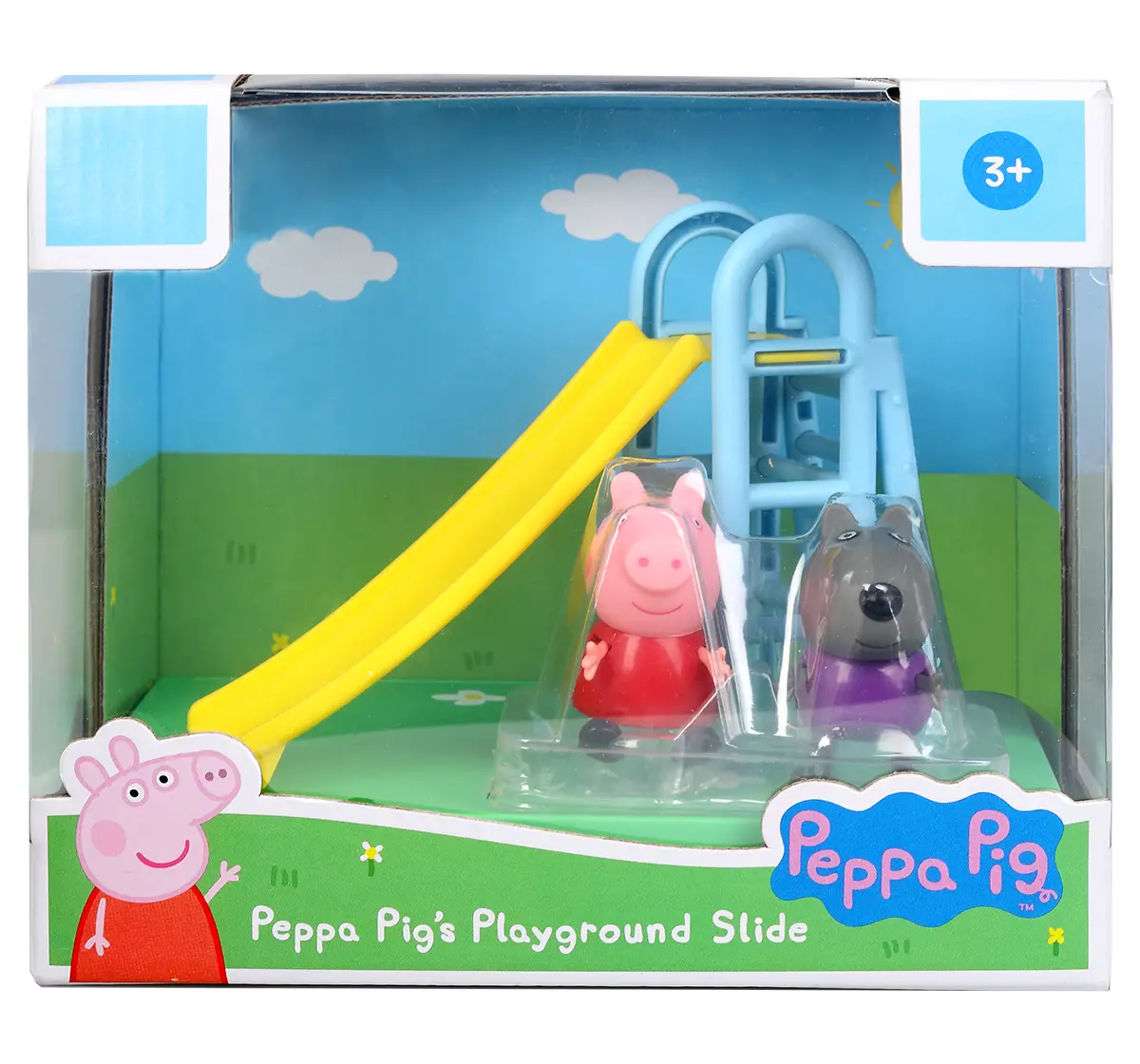 Peppa Pig's Playground Slide Themed Preschool Toy with Peppa Pig and Danny Dog, 3Y+