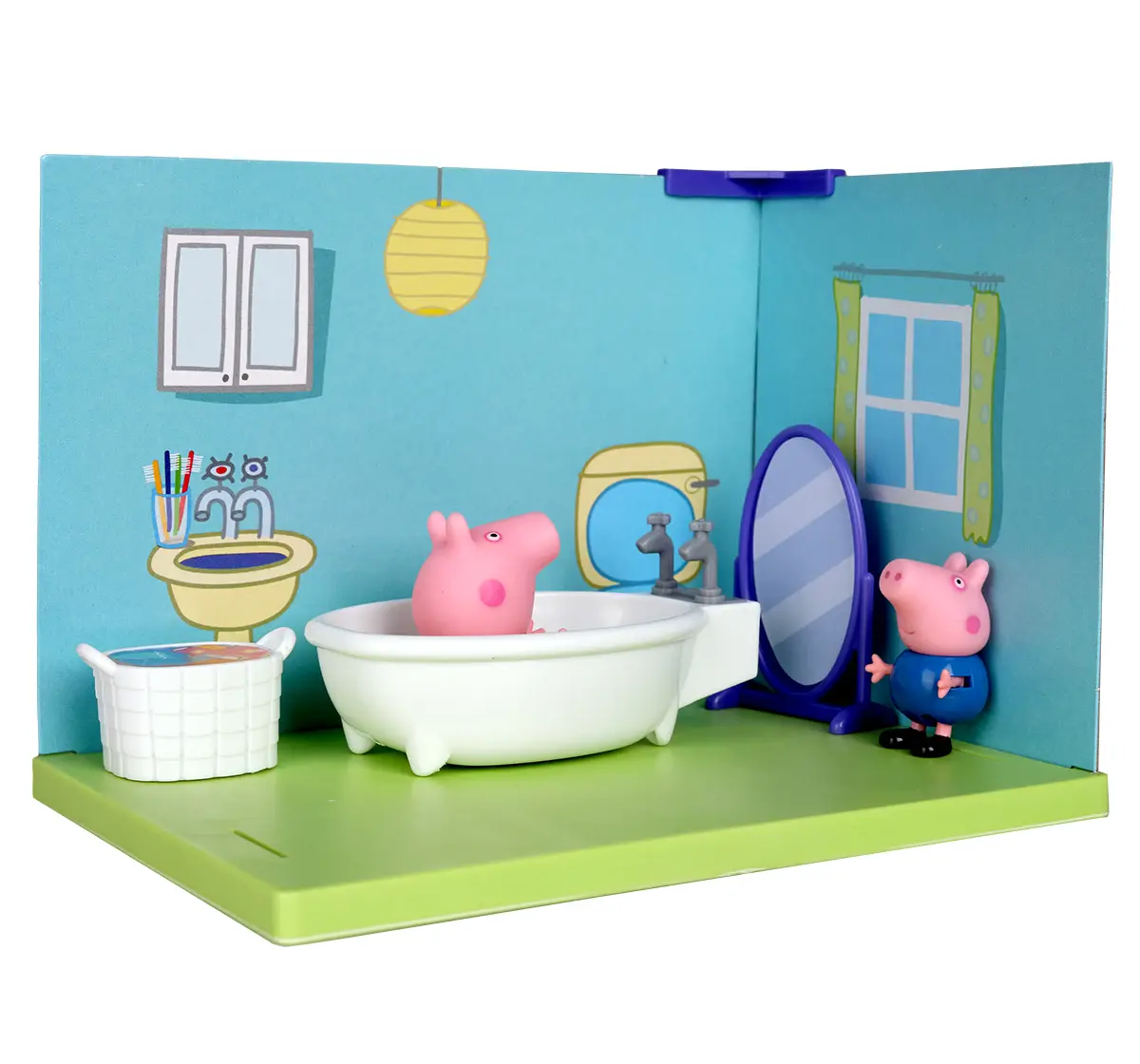 Peppa Pig and George's Bathroom Themed Preschool Toy, 3Y+