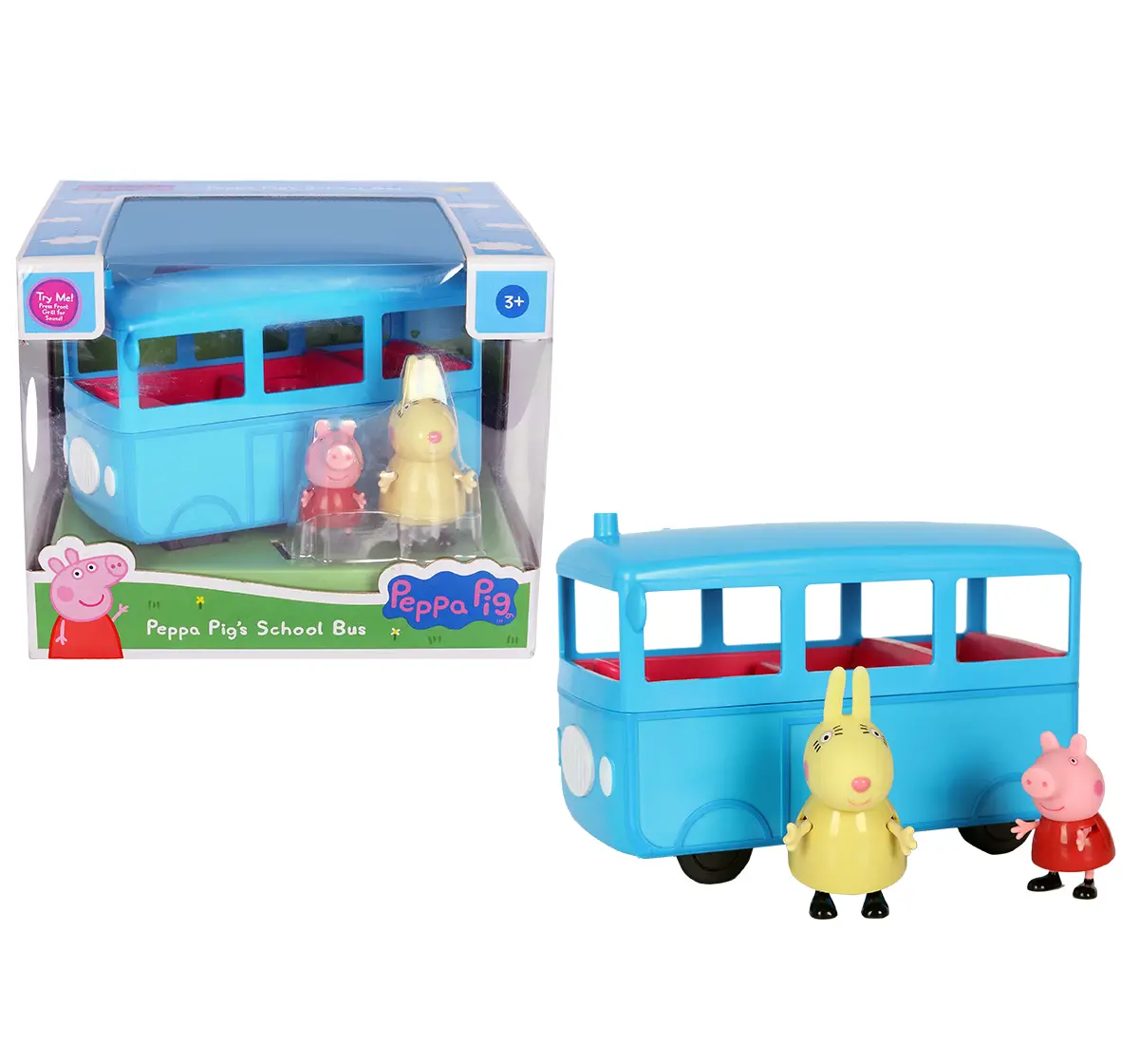 Peppa Pig Peppa's School Bus with Sound Effects, 3Y+