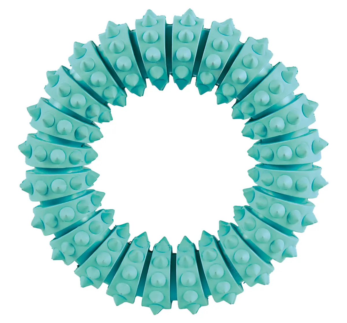 Trixie Denta Fun Ring with Mint Flavour for Pets, Natural Rubber, 12 cm