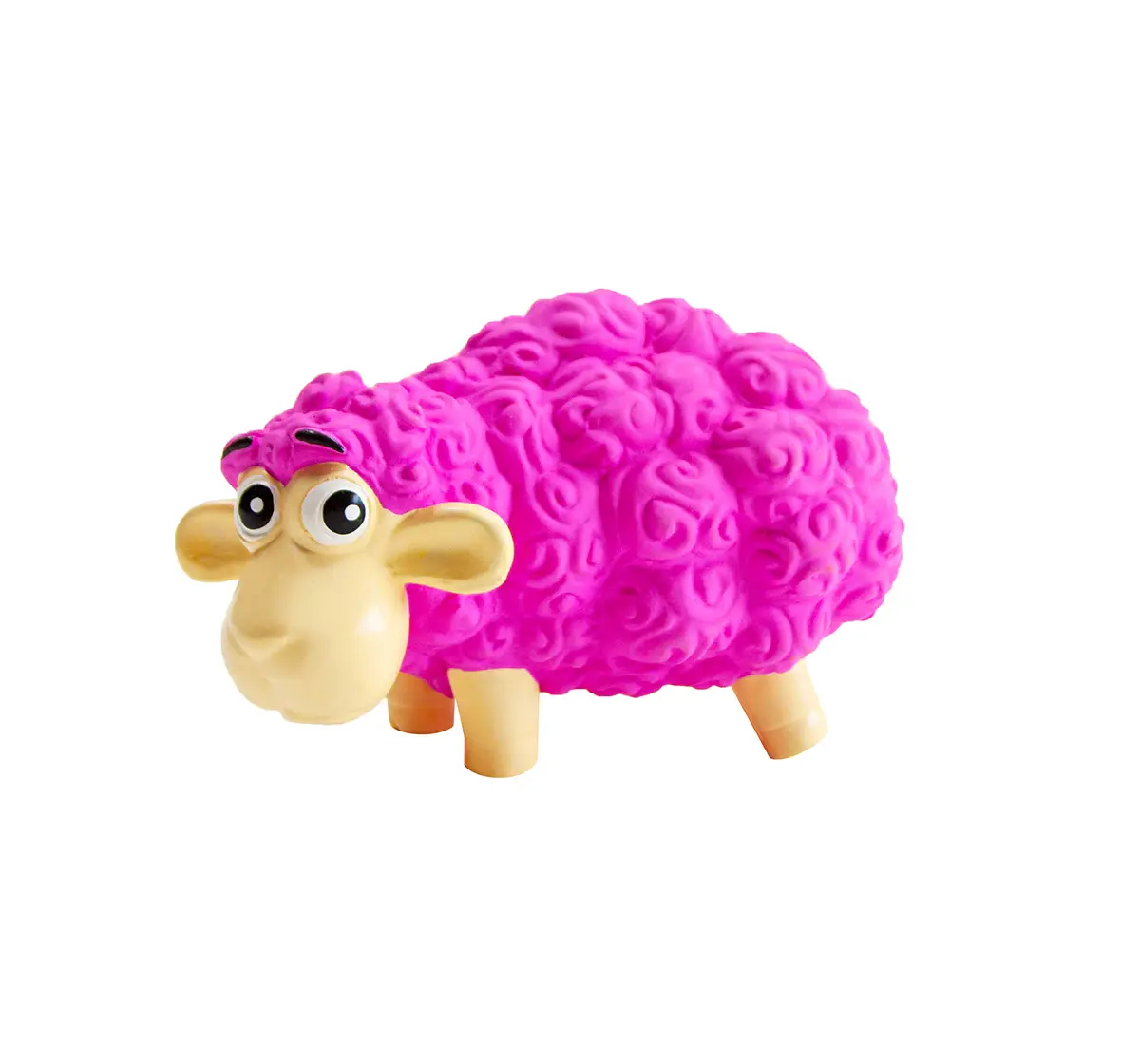 Outward Hound Tootiez Sheep Latex Rubber Dog Toy, Small, 14 cm X 7 cm