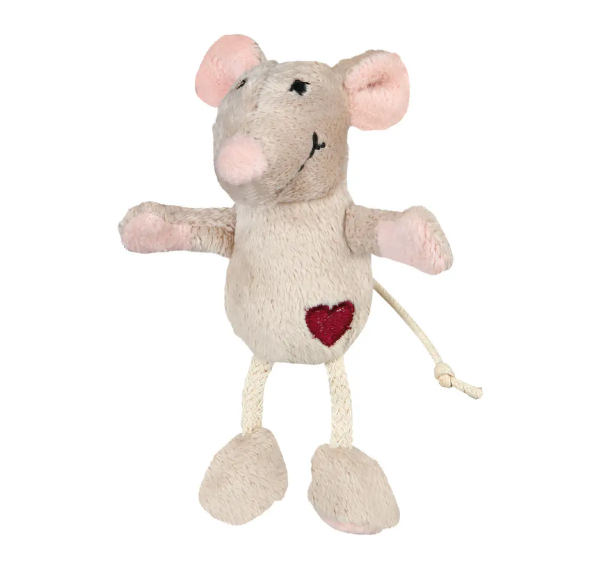 Trixie Mouse Plush Toy for Pets, 11 cm