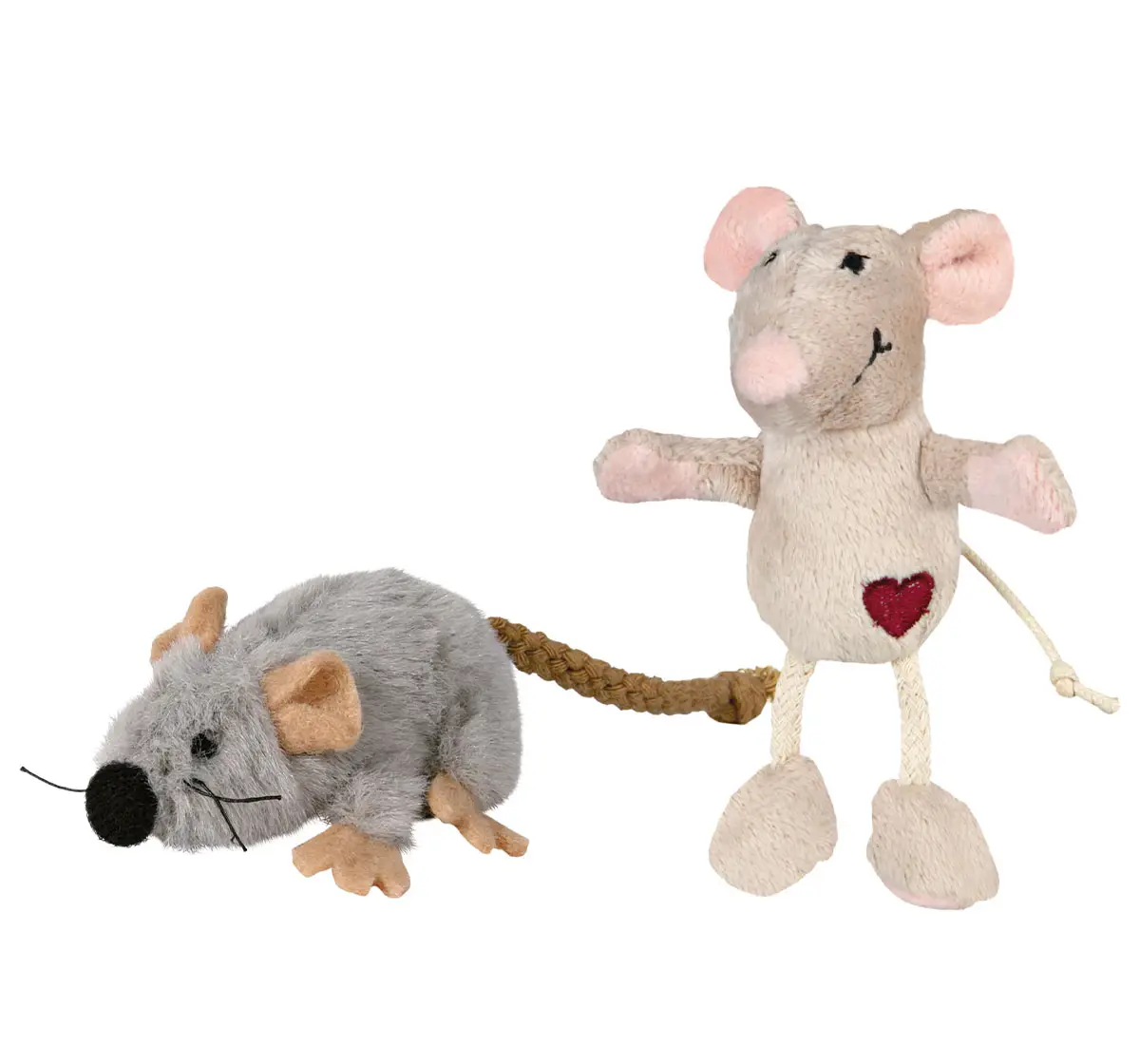 Trixie Mouse Plush Toy for Pets, 11 cm
