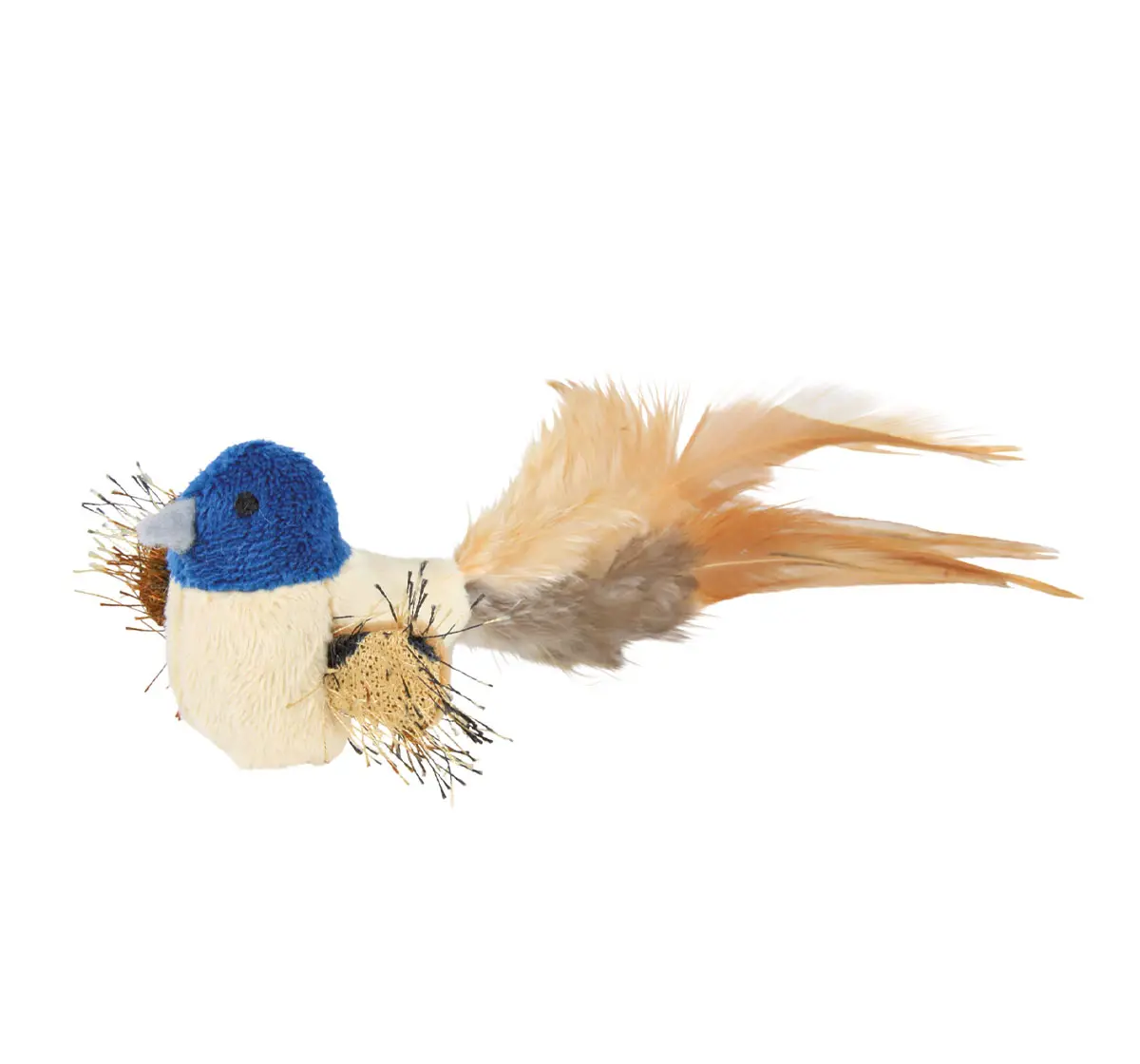 Trixie Bird With Feathers, Teaser Toy for Cats, 8 cm