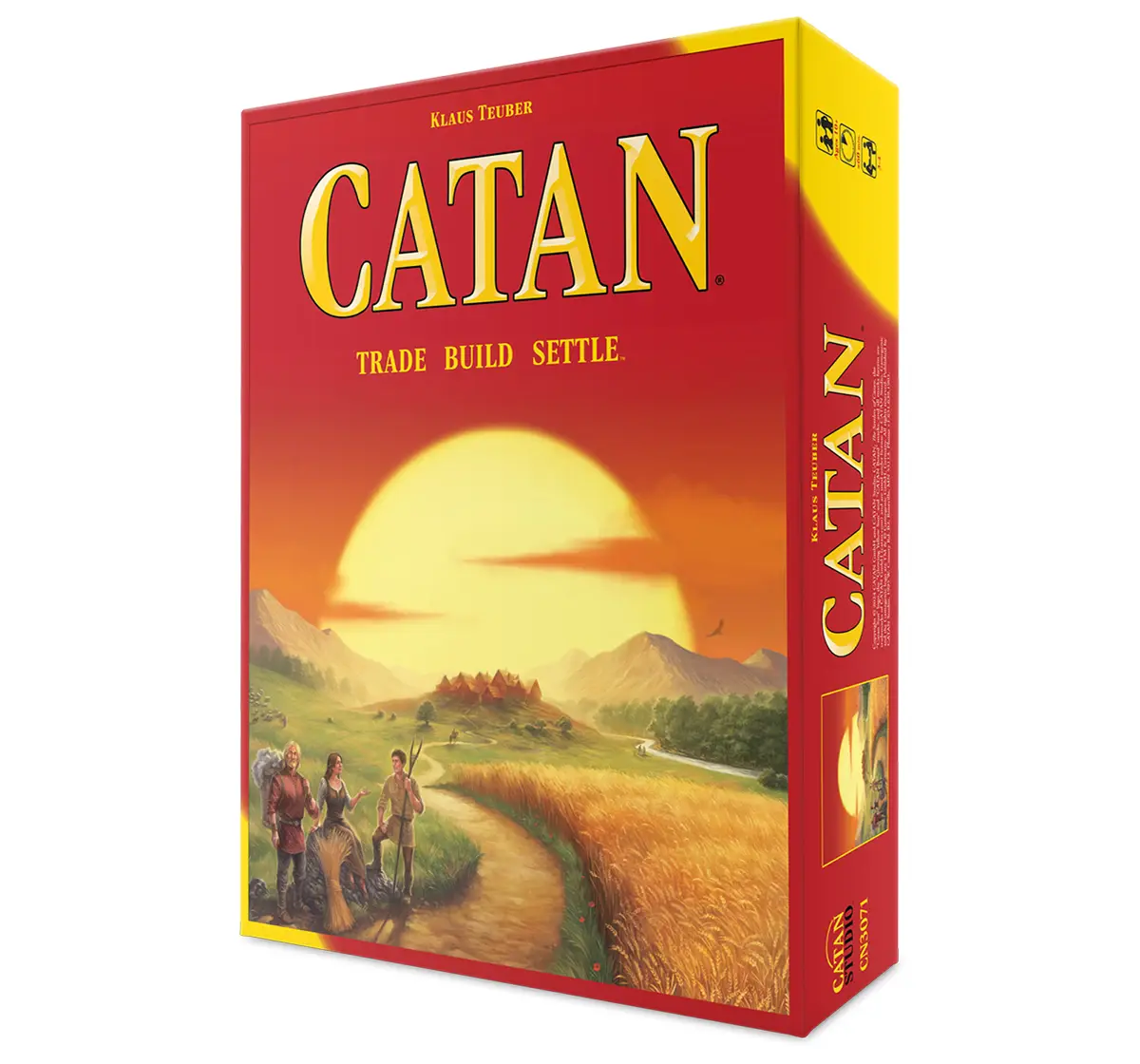 Funskool The Original CATAN Board Game, 5th Edition Board Game, 3-4 Players, 10Y+