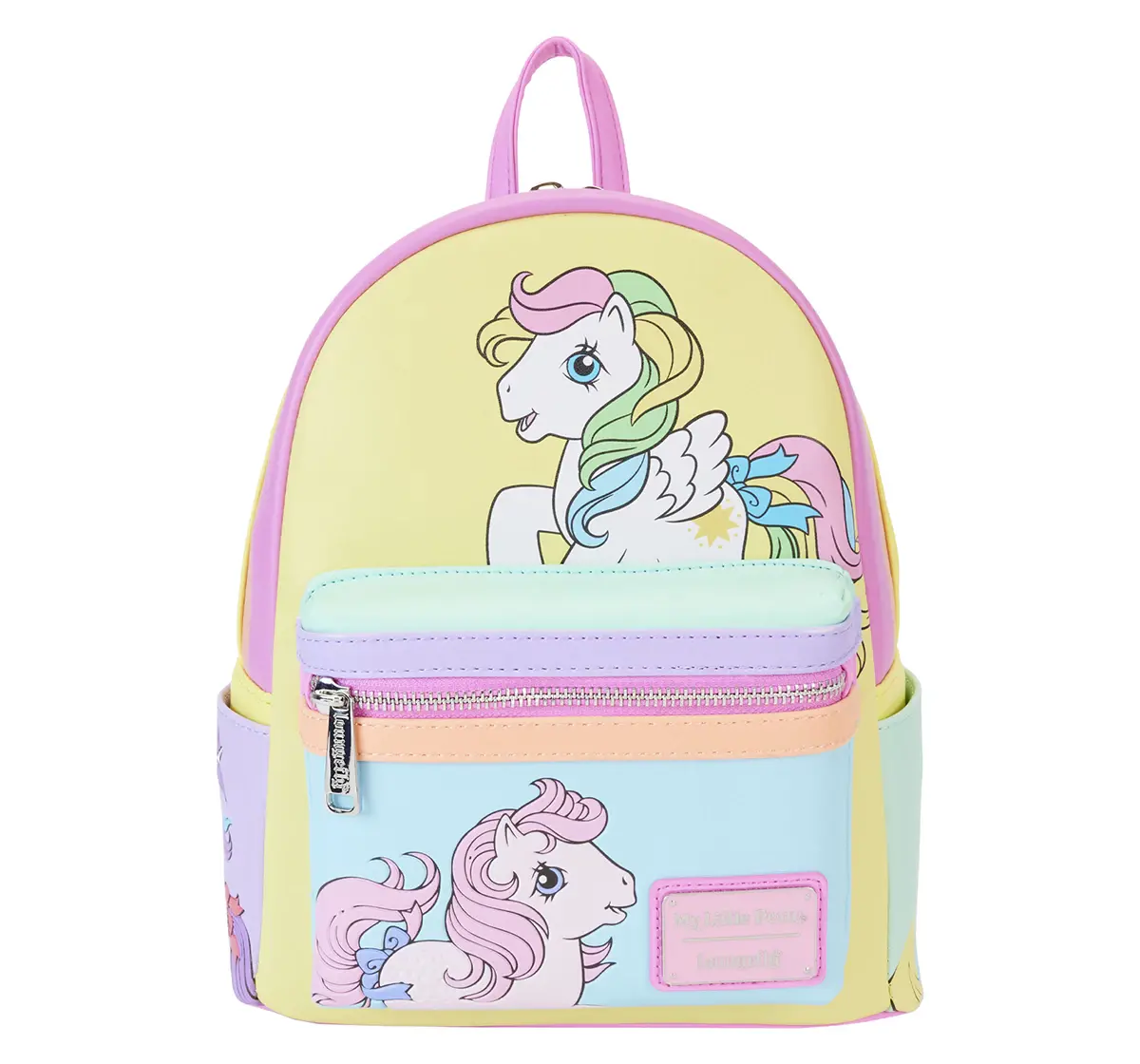 Loungefly My Little Pony Color Block Mini Backpack, 8Y+