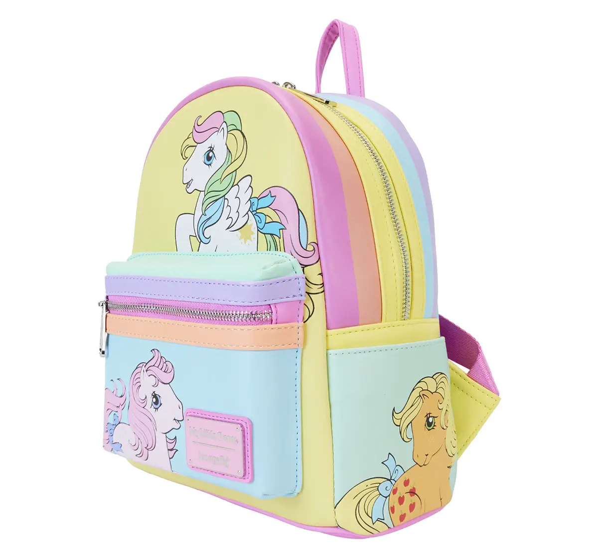 Loungefly My Little Pony Color Block Mini Backpack, 8Y+