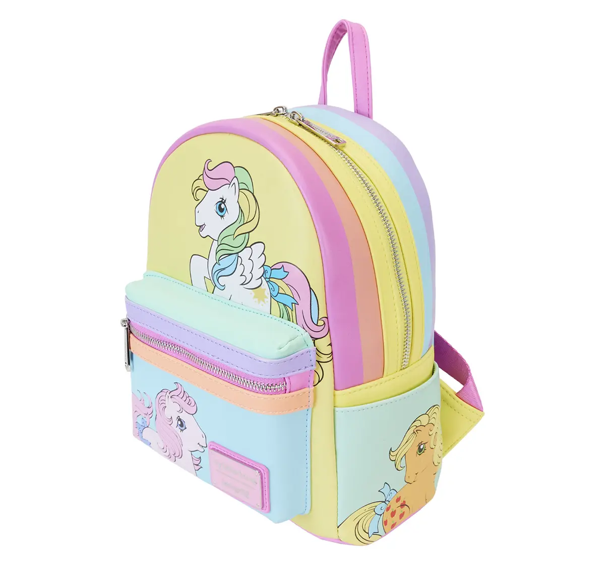 Loungefly My Little Pony Color Block Mini Backpack, 8Y+