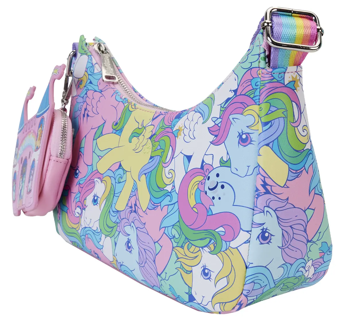 Loungefly My Little Pony Large Aop Baguette Crossbody Bag, 8Y+