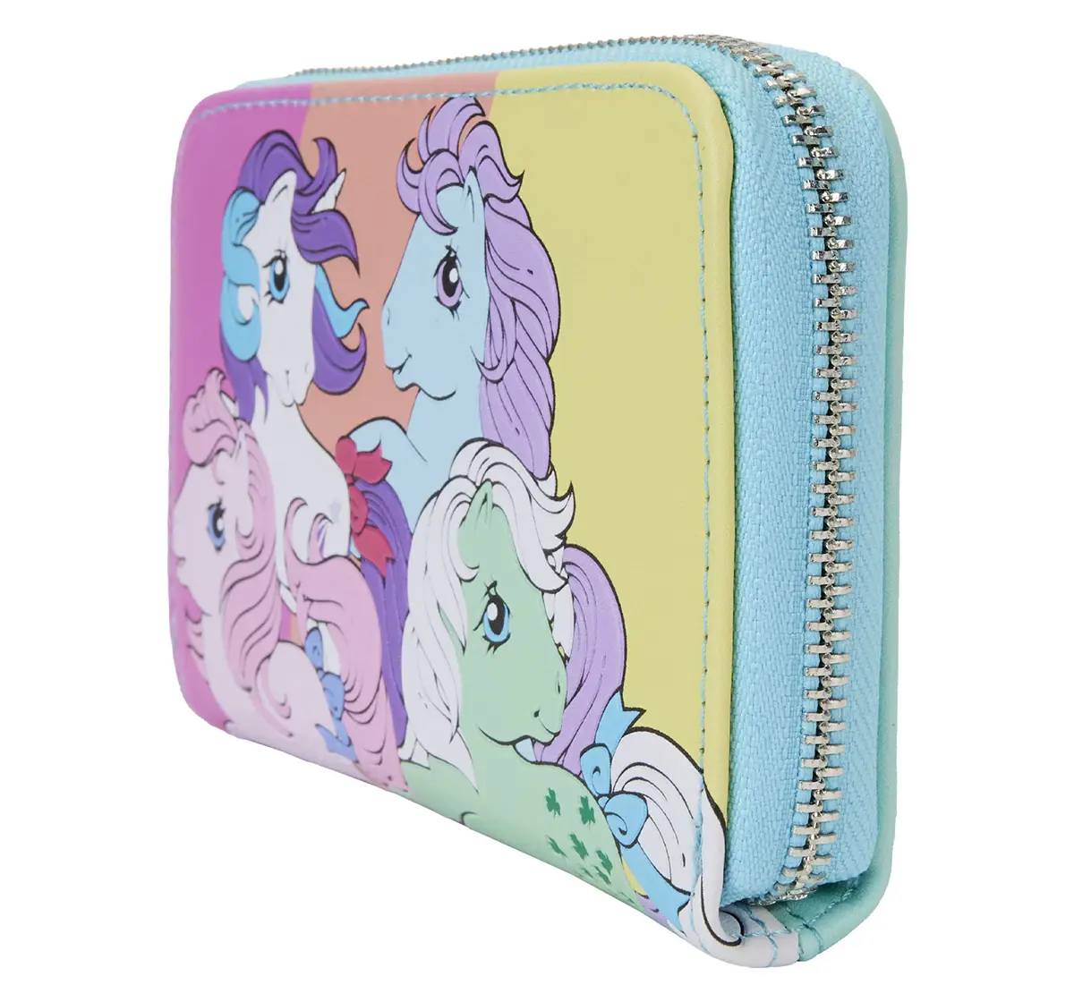 Loungefly My Little Pony Color Block Zip Around Wallet, 8Y+