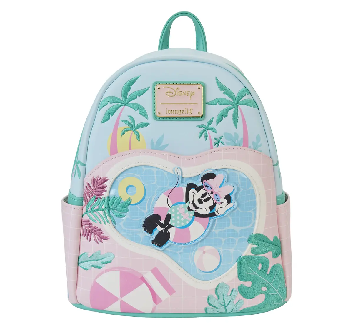 Loungefly Minnie Mouse Vacation Style Mini Backpack, 8Y+