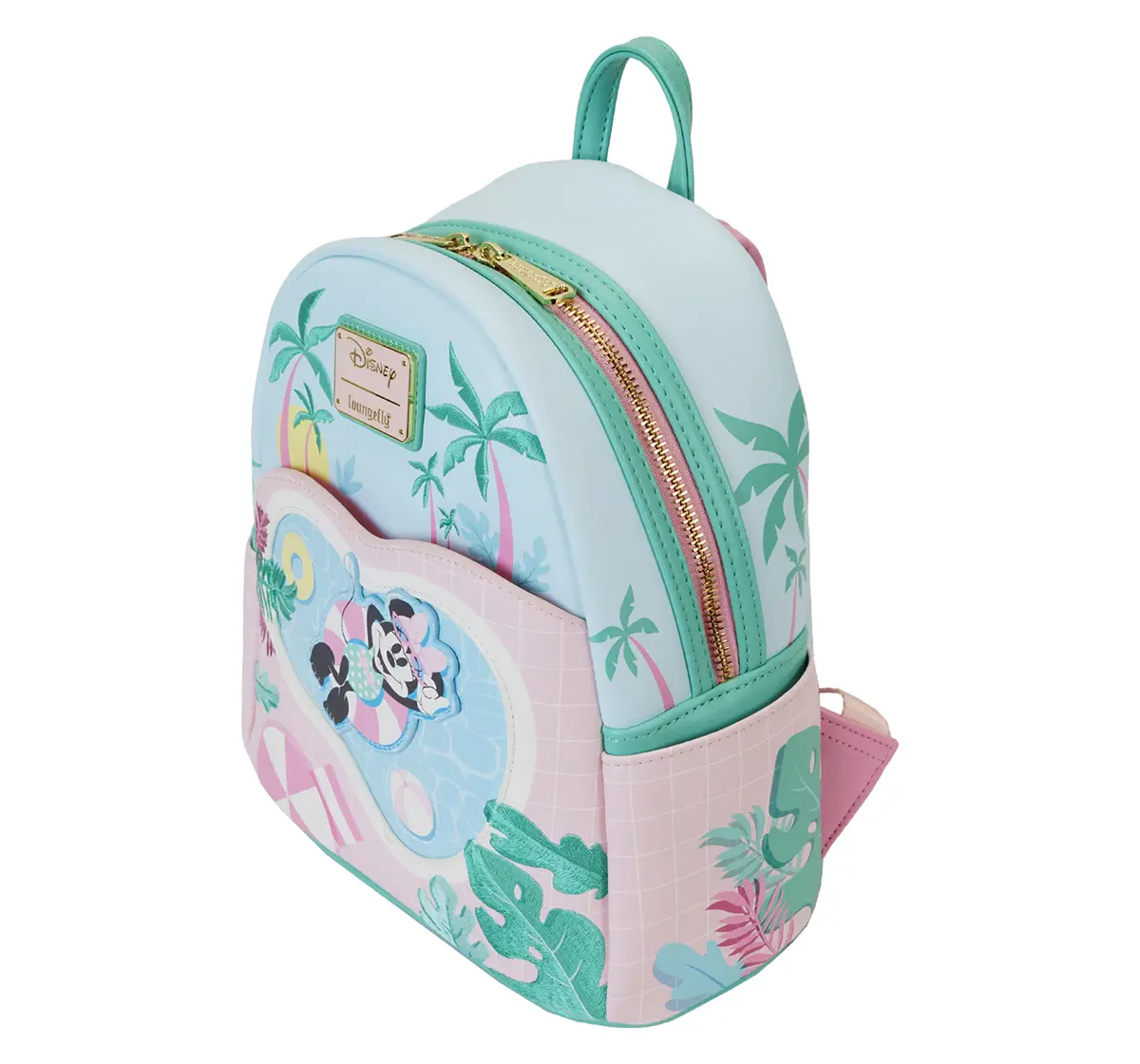 Loungefly Minnie Mouse Vacation Style Mini Backpack, 8Y+