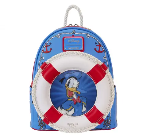 Loungefly Disney Donald Duck 90Th Anniversary Mini Backpack, 8Y+