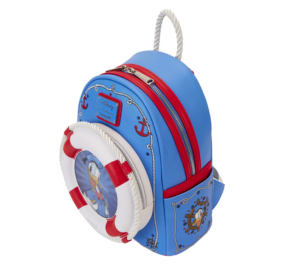 Loungefly Disney Donald Duck 90Th Anniversary Mini Backpack, 8Y+