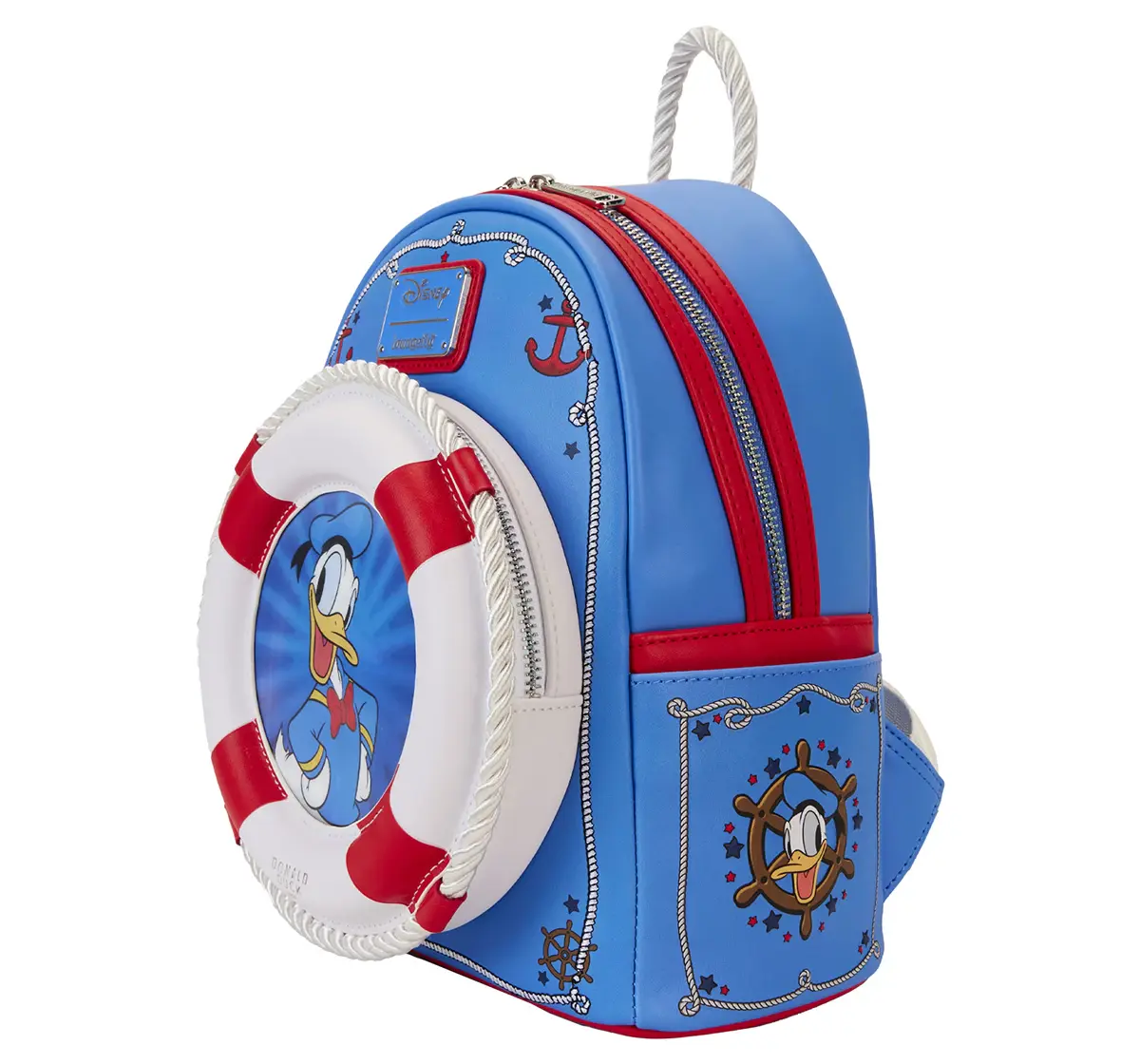 Loungefly Disney Donald Duck 90Th Anniversary Mini Backpack, 8Y+