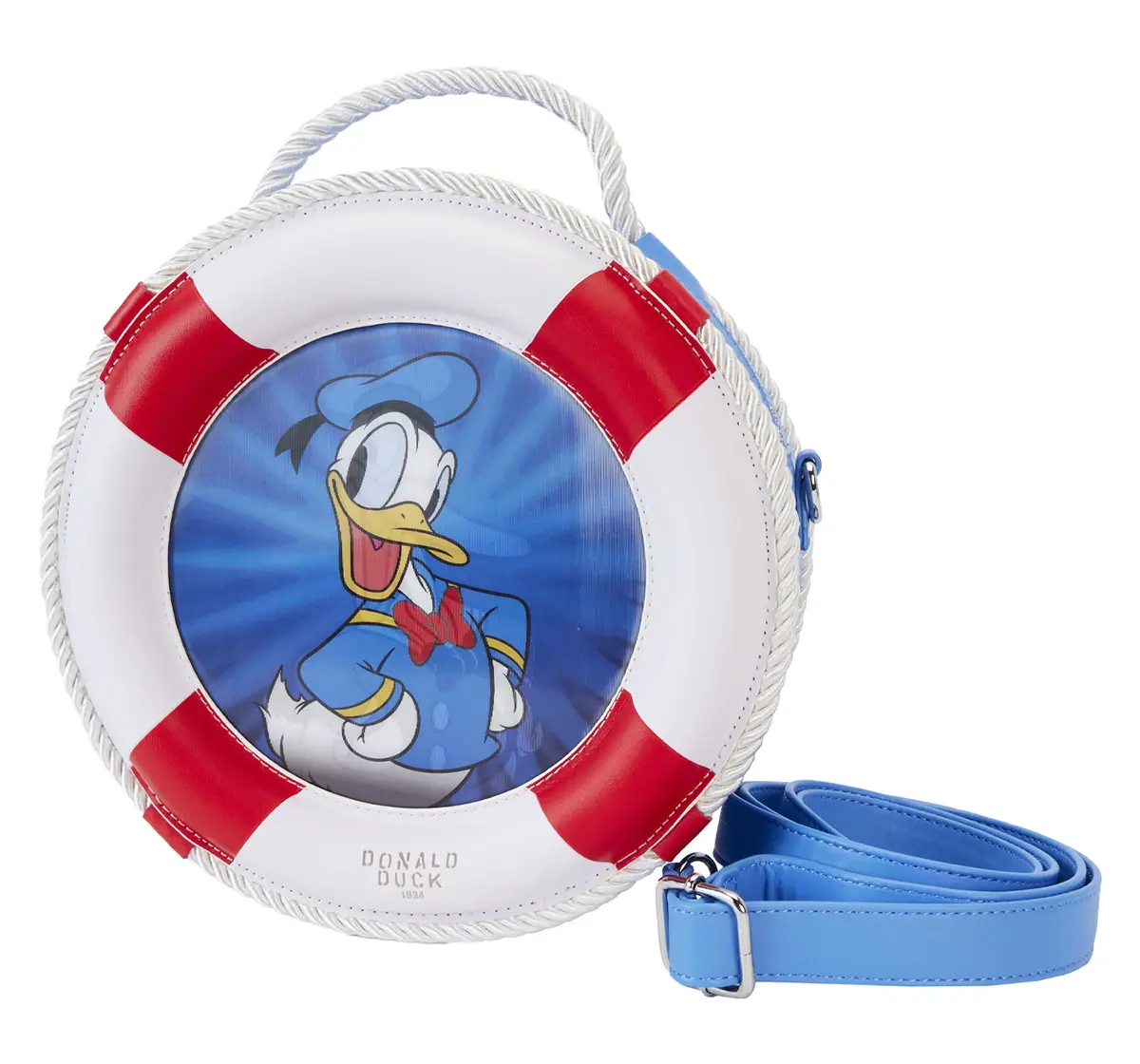 Loungefly Disney Donald Duck 90Th Anniversary Crossbody Bag, 8Y+