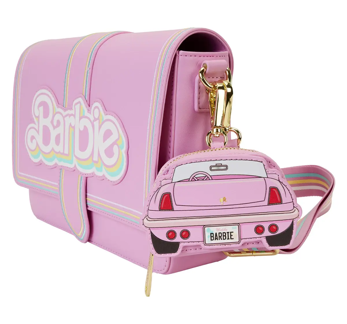 Loungefly Mattel Barbie 65Th Anniversary Crossbody Bag, 8Y+