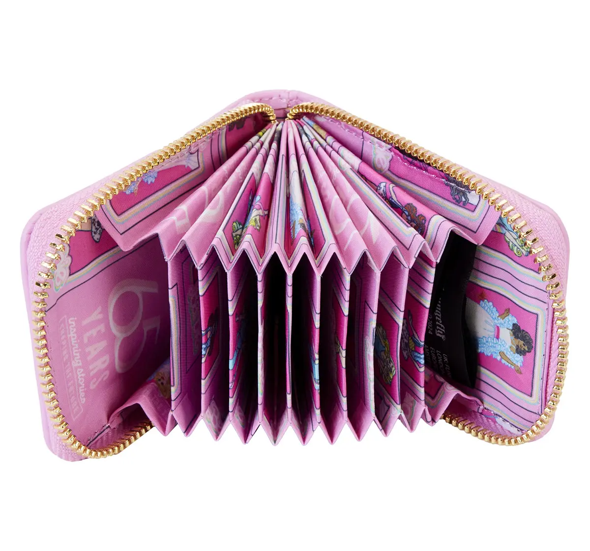 Loungefly Barbie Doll Box Triple Lenticular Zip Around Wallet, 8Y+