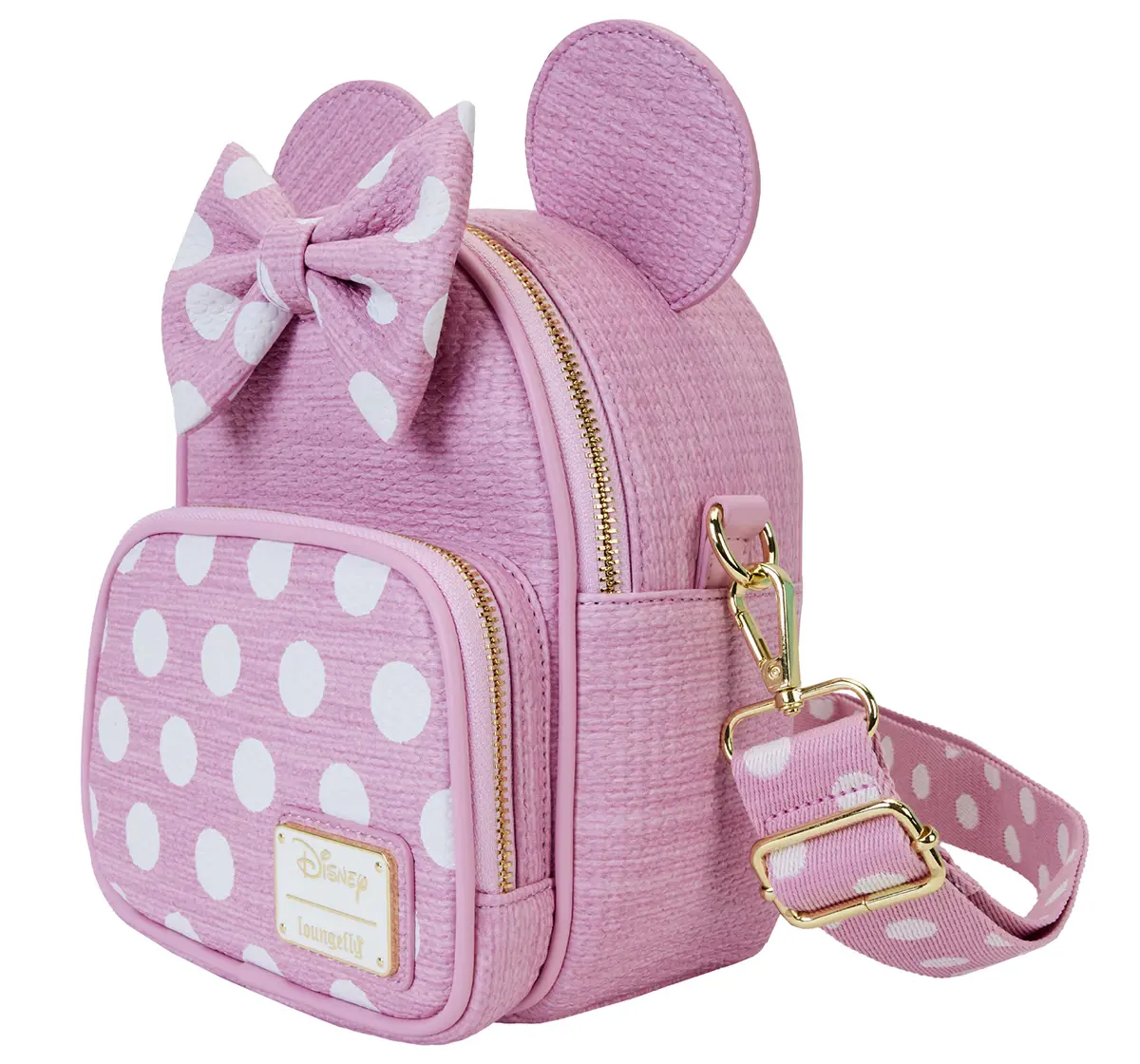 Loungefly Disney Minnie Straw Mini Convertible Bag, 8Y+