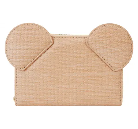 Loungefly Disney Mickey Straw Cosplay Zip Around Wallet, 8Y+