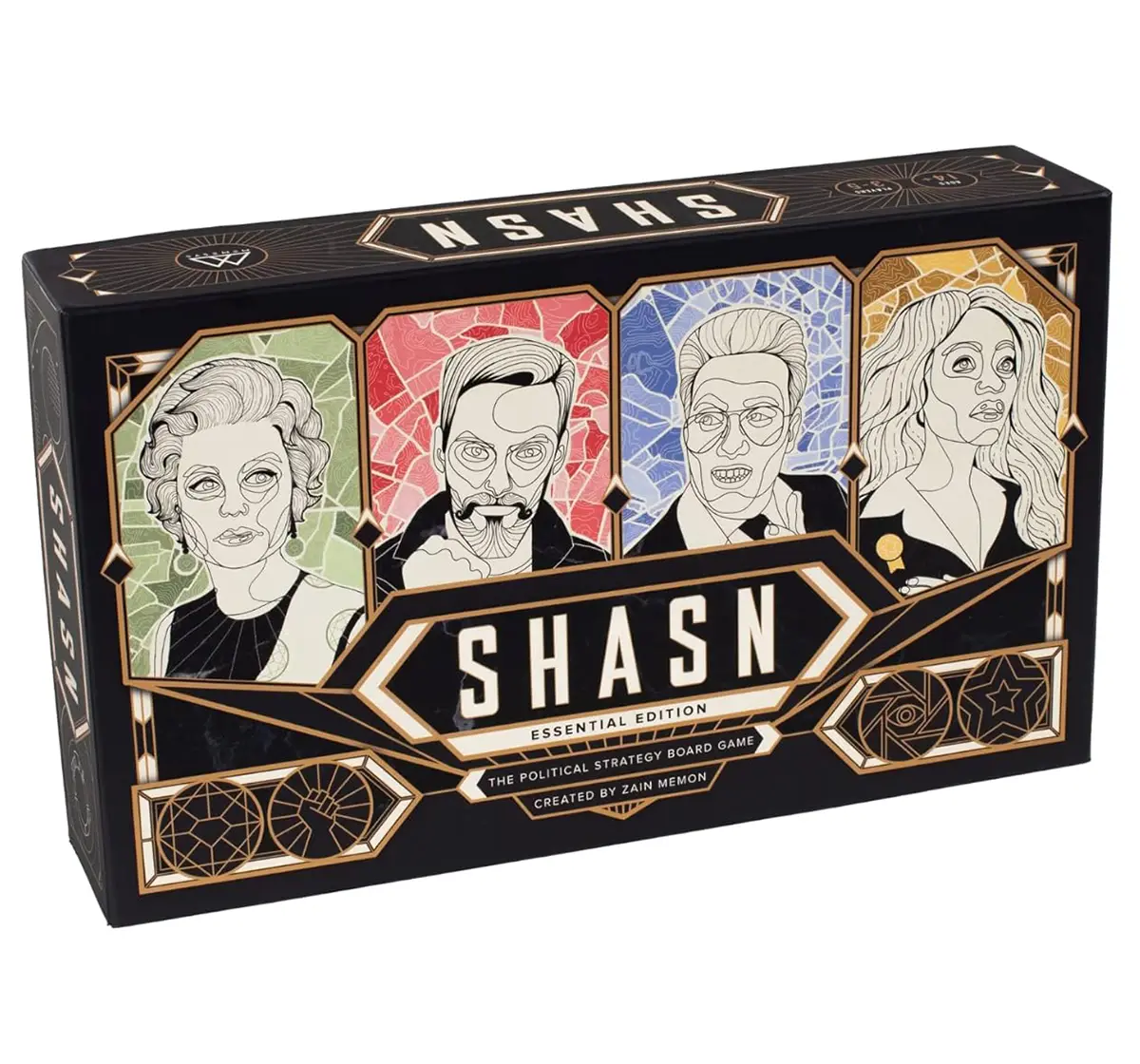 Shasn The Political Strategy Board Game 2-5 Players, 10Y+, Multicolor