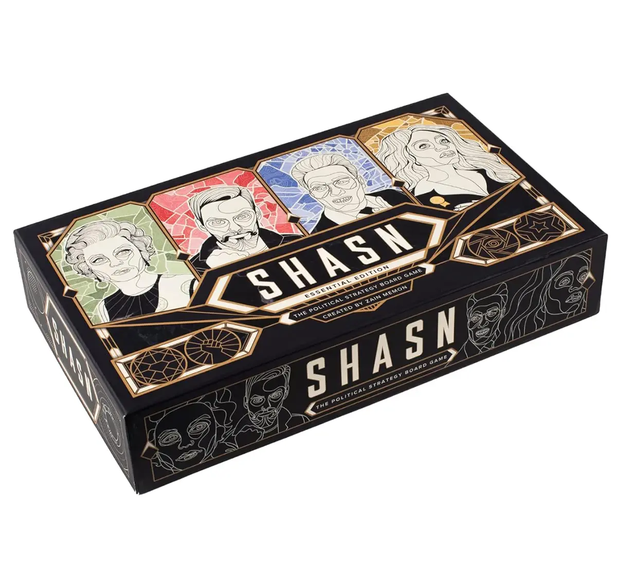 Shasn The Political Strategy Board Game 2-5 Players, 10Y+, Multicolor