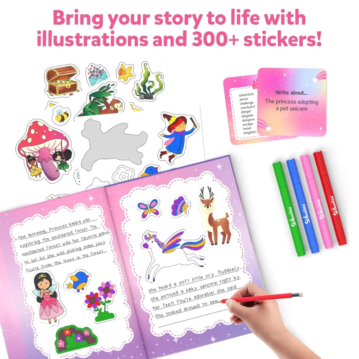 Skillmatics My Storybook Art Kit Unicorns & Princesses, 5Y+