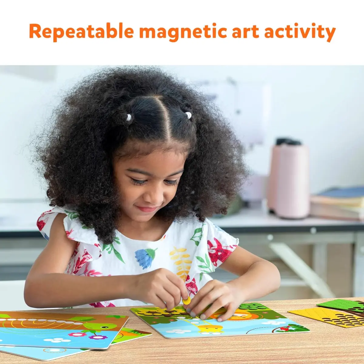 Skillmatics Paper Art Activity - Dot It with Magnets Animals, 3Y+