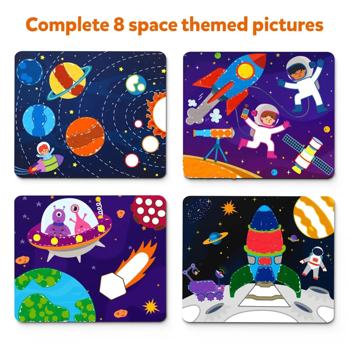 Skillmatics Art Activity - Dot It Space, 3Y+