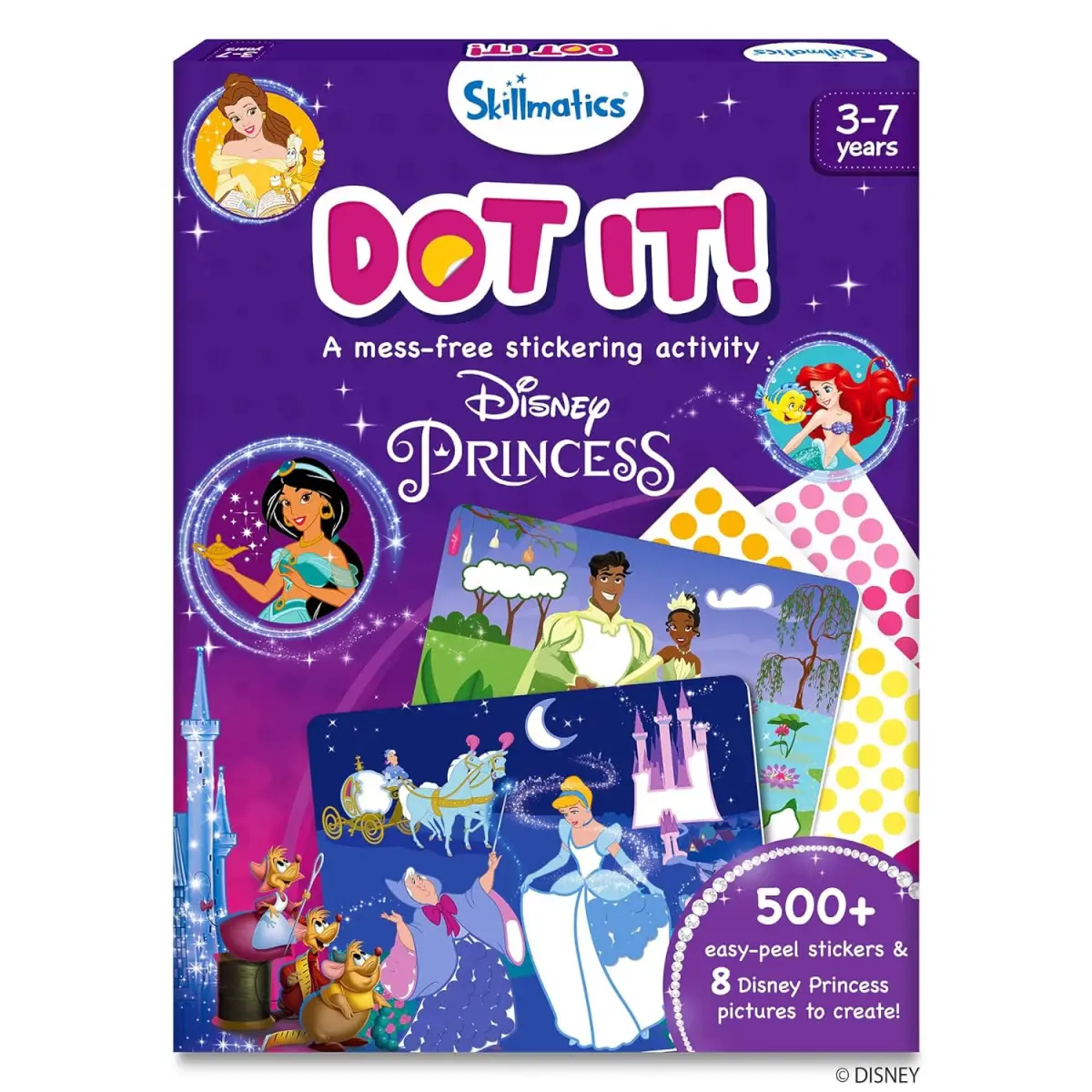 Skillmatics Paper Art Activity- Dot It Disney Princess, 3Y+