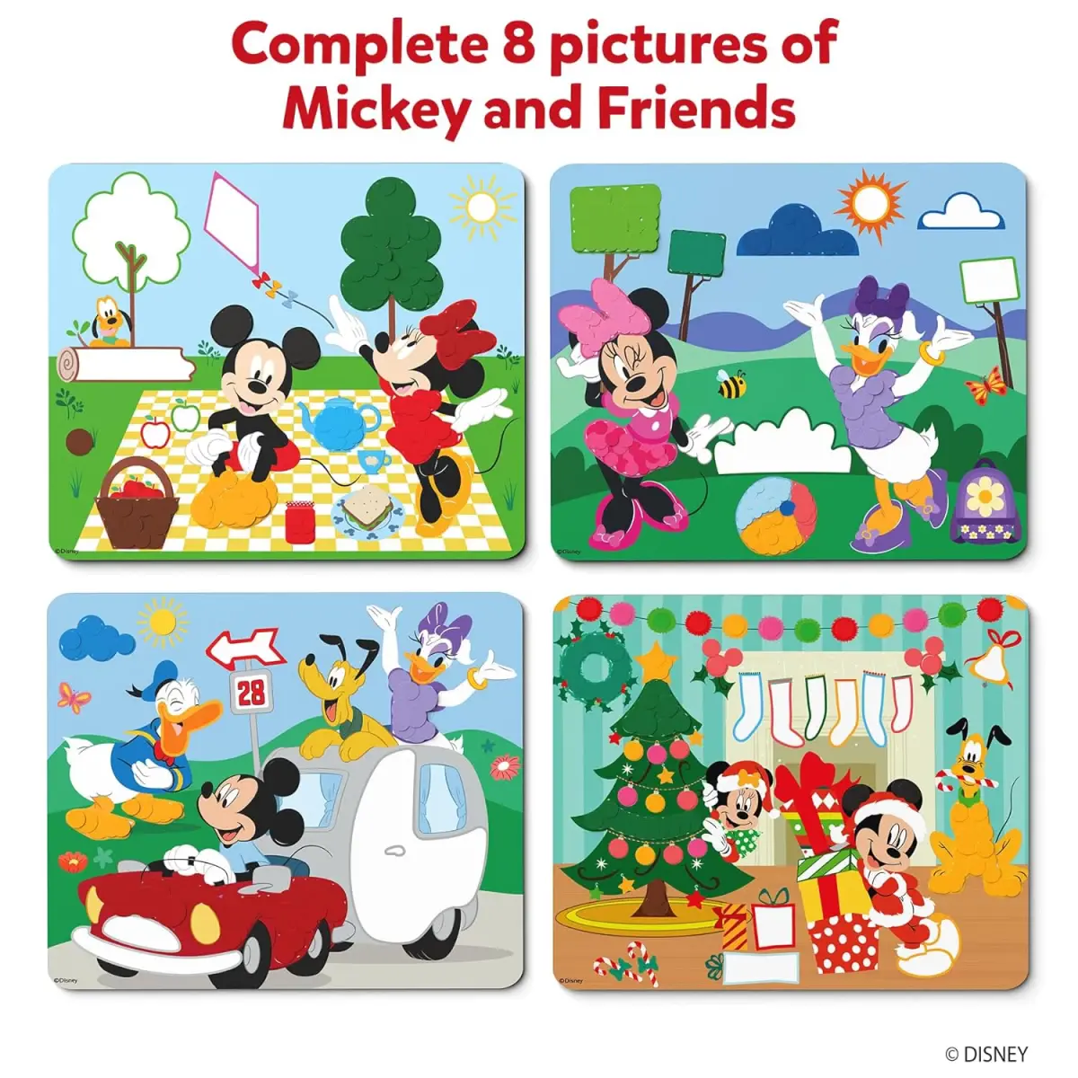 Skillmatics Art Activity-Dot It Mickey And Friends, 3Y+