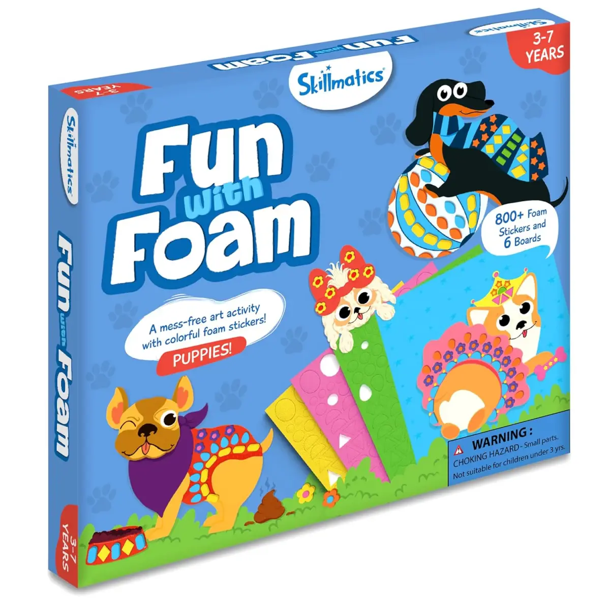 Skillmatics Art Activity - Fun with Foam Puppies, 3Y+