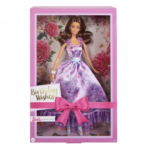 Barbie Birthday Wishes Doll,Girls,3Y+,Multicolour