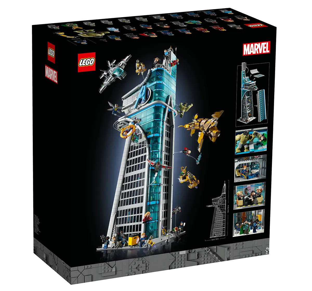 LEGO Marvel Avengers Tower 76269 Building Kit (5,201 Pieces), Multicolor, 18Y+