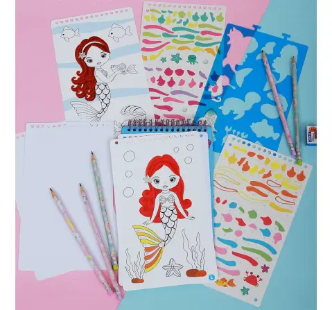 Striders My Magical Mermaid Sticker By Number Set, 5Y+
