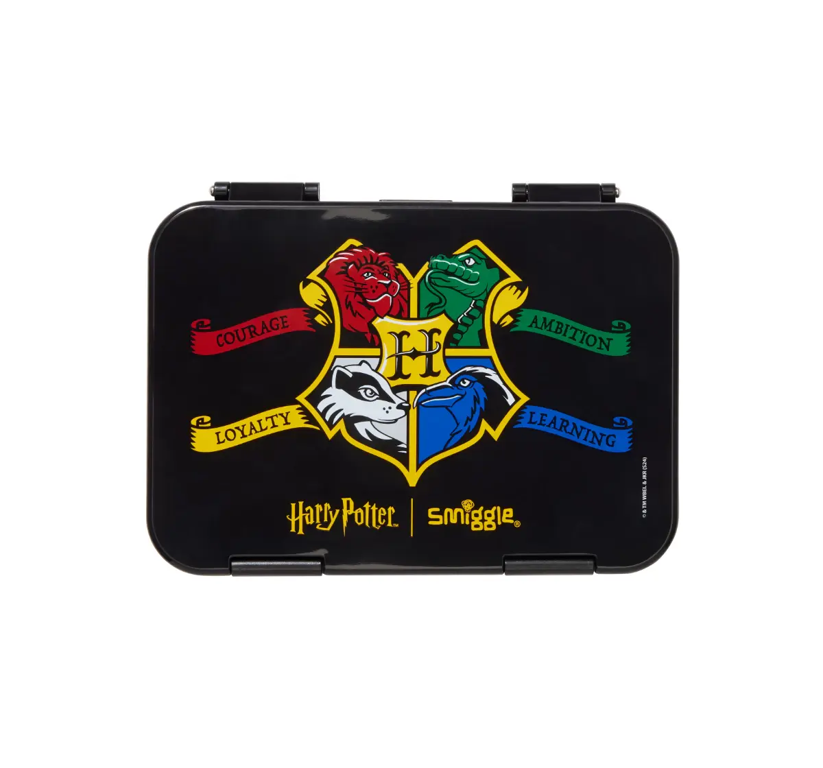 Smiggle Harry Potter Recolour Collection Lunch Box 3Y+, Black, 21cm