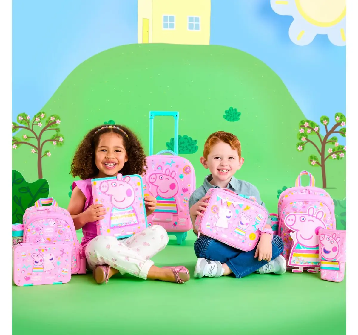 Smiggle Peppa Pig Collection 10 inches Backpack, 3Y+, Pink
