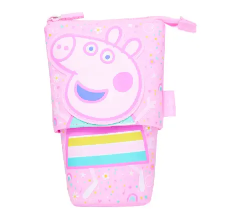 Smiggle Peppa Pig Collection Pencil Pouch 3Y+, Pink
