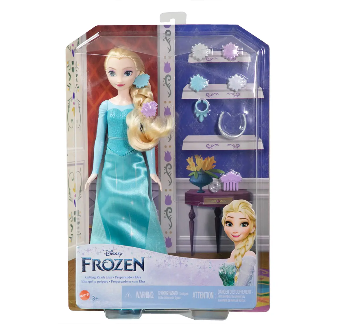 Disney Frozen Elsa Plus Piece Count,Girls,3Y+,Multicolour