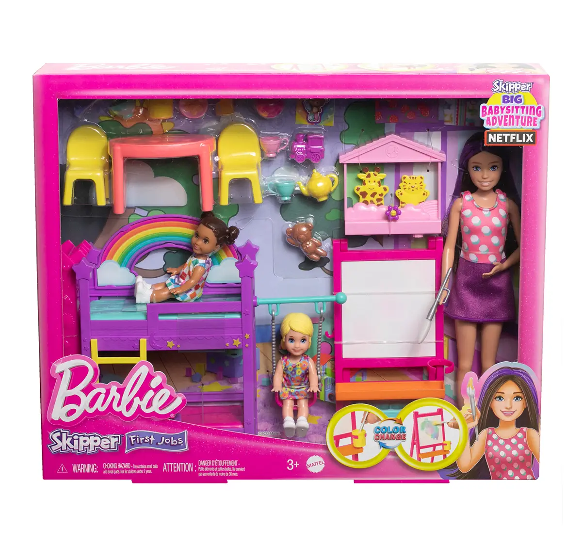 Barbie Skipper Ultimate Daycare,Girls,3Y+,Multicolour