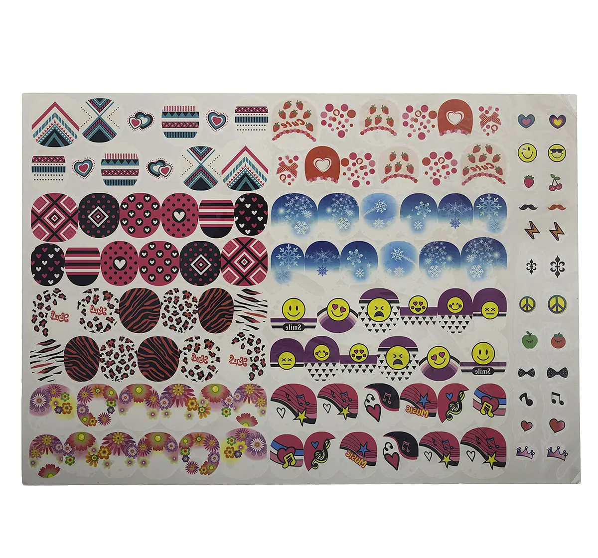Luvley Nail Art & Colour Tattoo Set, 3Y+