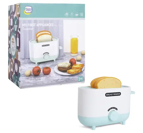 Kingdom Of Play My First Appliances Toaster Bread Maker, 3Y+