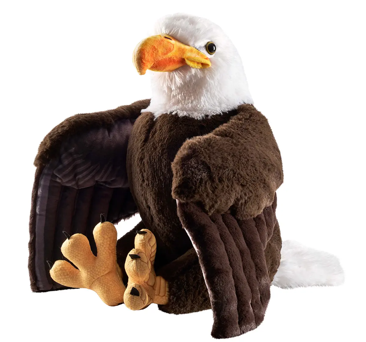 Wild Republic Artist Collection, Bald Eagle Animal Soft Toy, 15 Inches